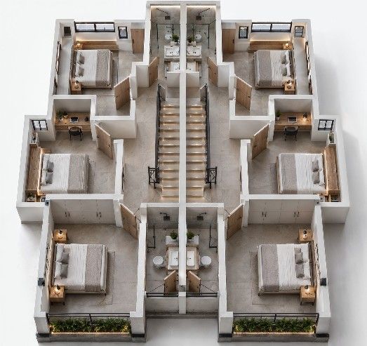 Planta casa tipo 2